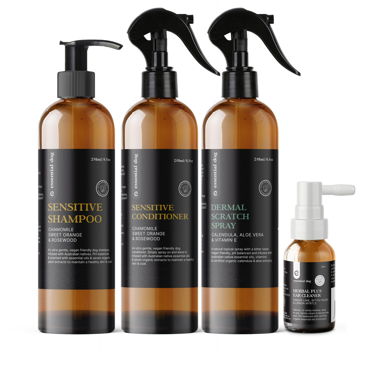 Dermal Scratch Spray for Dogs: Aloe Vera, Calendula & Vitamin E - Smooch & Scratch