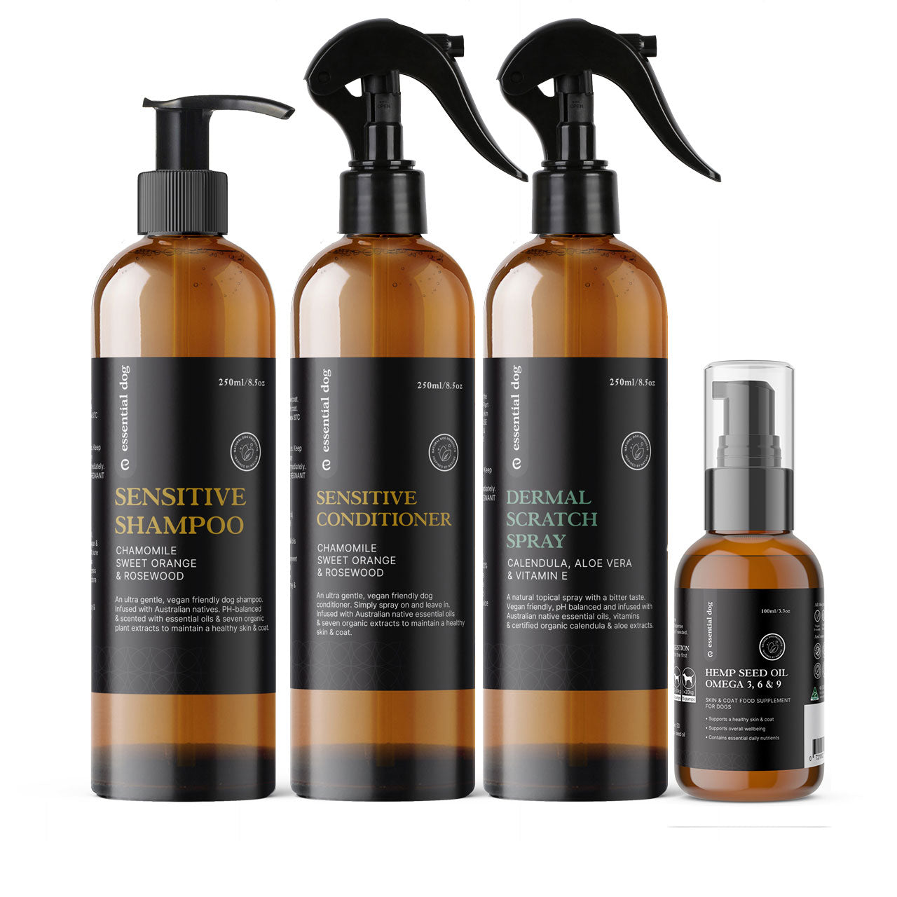 Dermal Scratch Spray for Dogs: Aloe Vera, Calendula & Vitamin E - Smooch & Scratch
