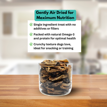 ALFIE'S TREATOS Green Lipped Mussels for Dogs, Green Mussel Supplement - Smooch & Scratch