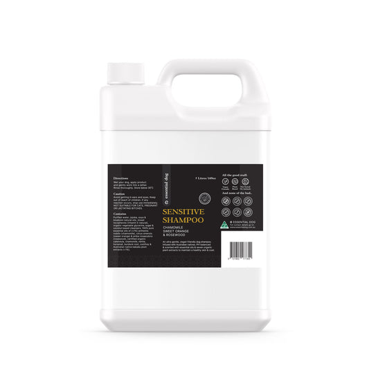 5 Litre Bulk Sensitive Dog Shampoo - Smooch & Scratch