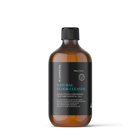 Natural Anti Bacterial Floor Cleaner 4 x Concentrate: Lemongrass and Eucalyptus - Smooch & Scratch