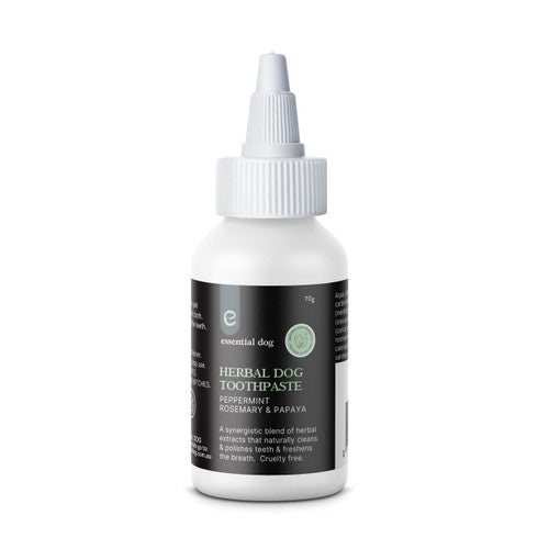 70g Herbal Dog Toothpaste (Peppermint, Papaya & Rosemary) - Smooch & Scratch