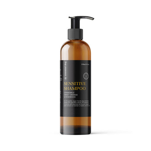 Sensitive Dog Shampoo: Chamomile, Sweet Orange & Rosewood - Smooch & Scratch