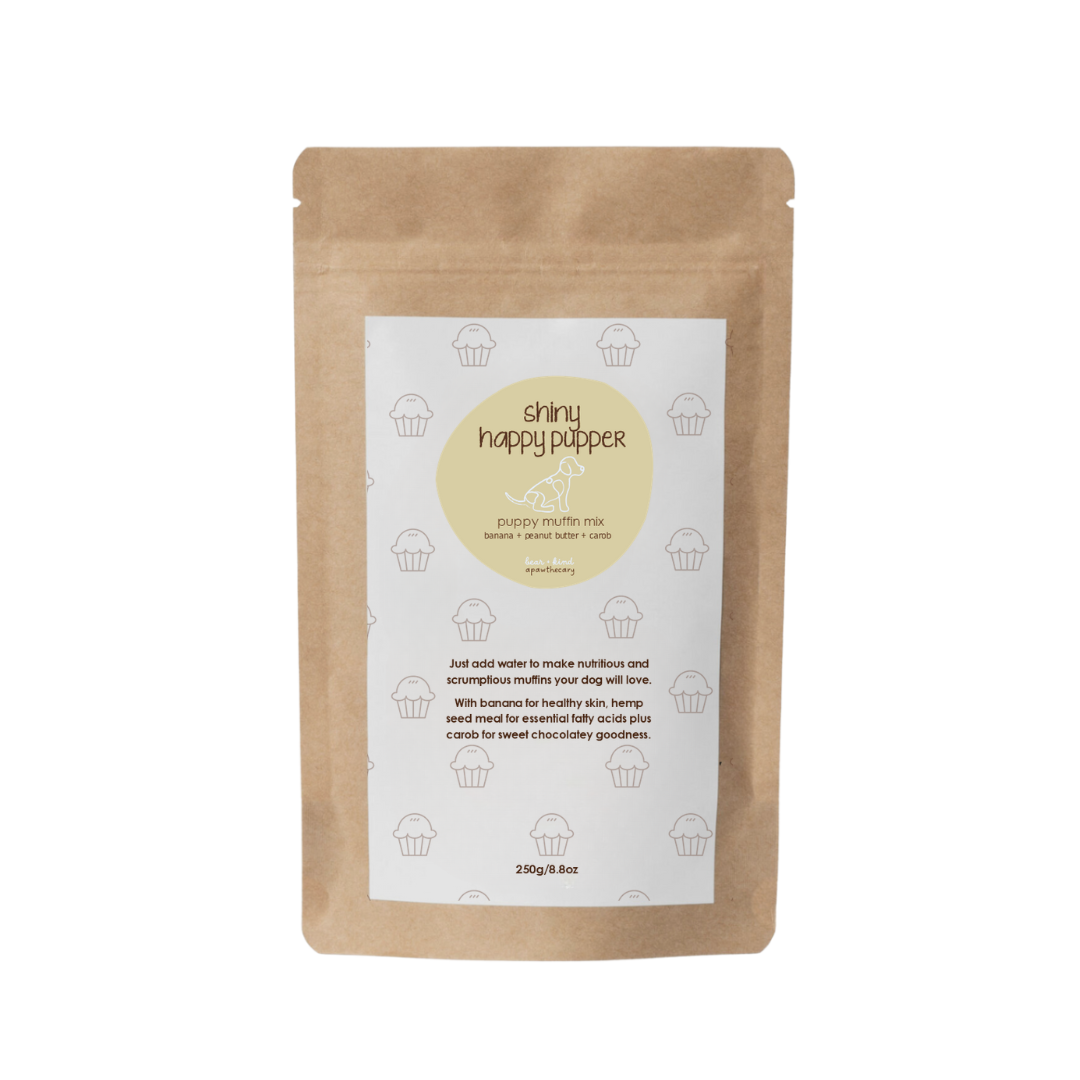 Shiny Happy Pupper Puppy Muffin Mix For Dogs - Smooch & Scratch