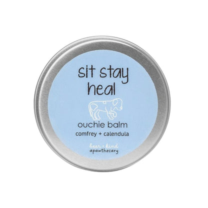 Sit Stay Heal Ouchie Balm (Salve) For Dogs - Smooch & Scratch